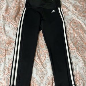 Adidas High-Waisted Cropped Leggings NWOT
